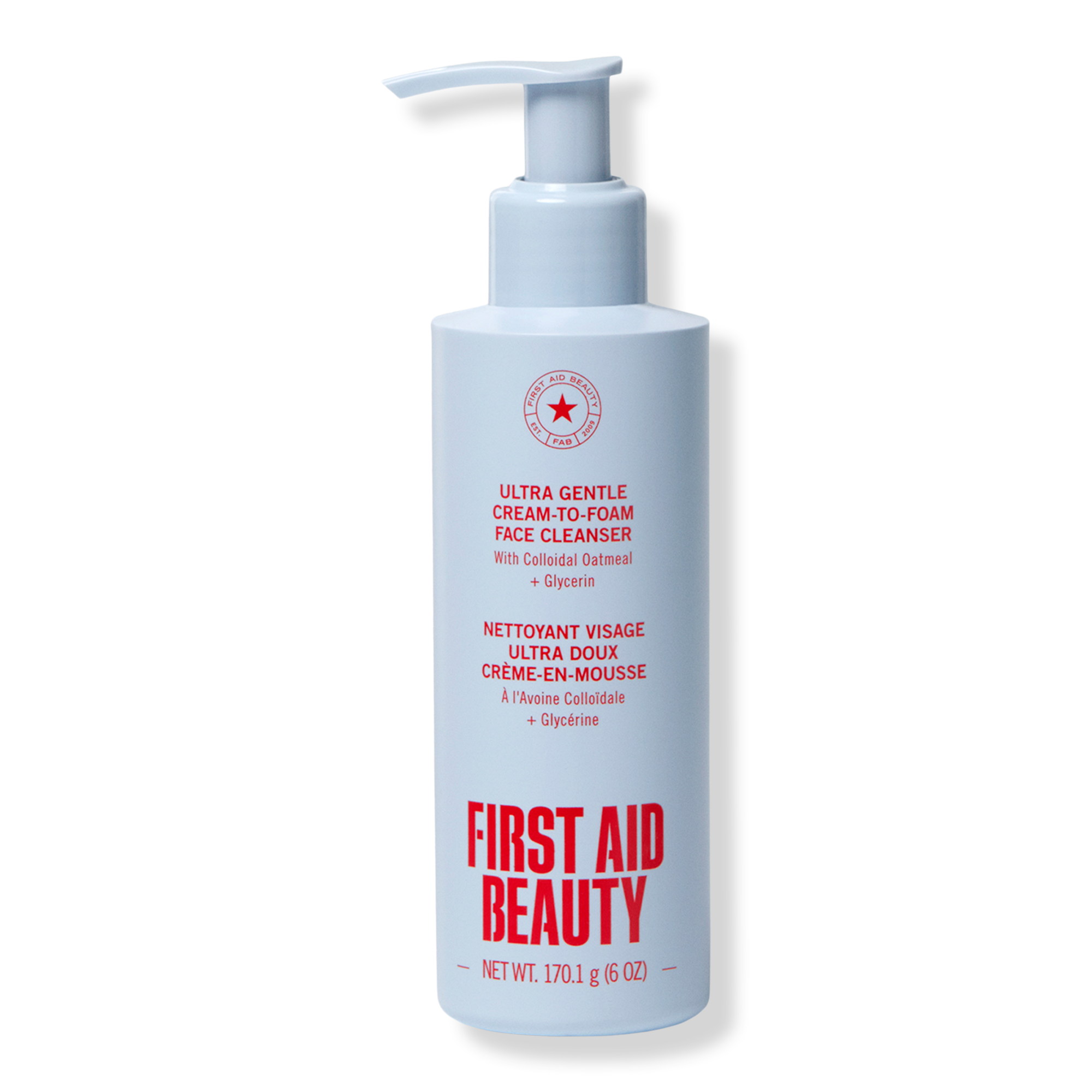 First Aid Beauty Ultra Gentle Cream-to-Foam Face Cleanser #1