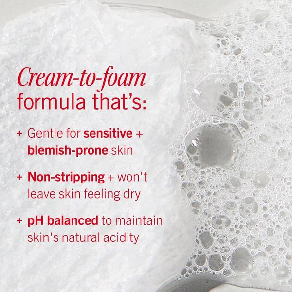 Limpiador facial ultra suave de crema a espuma 5