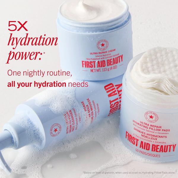 Limpiador facial ultra suave de crema a espuma 8