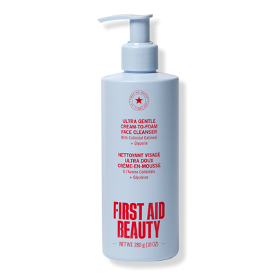 First Aid Beauty Ultra Gentle Cream-to-Foam Face Cleanser