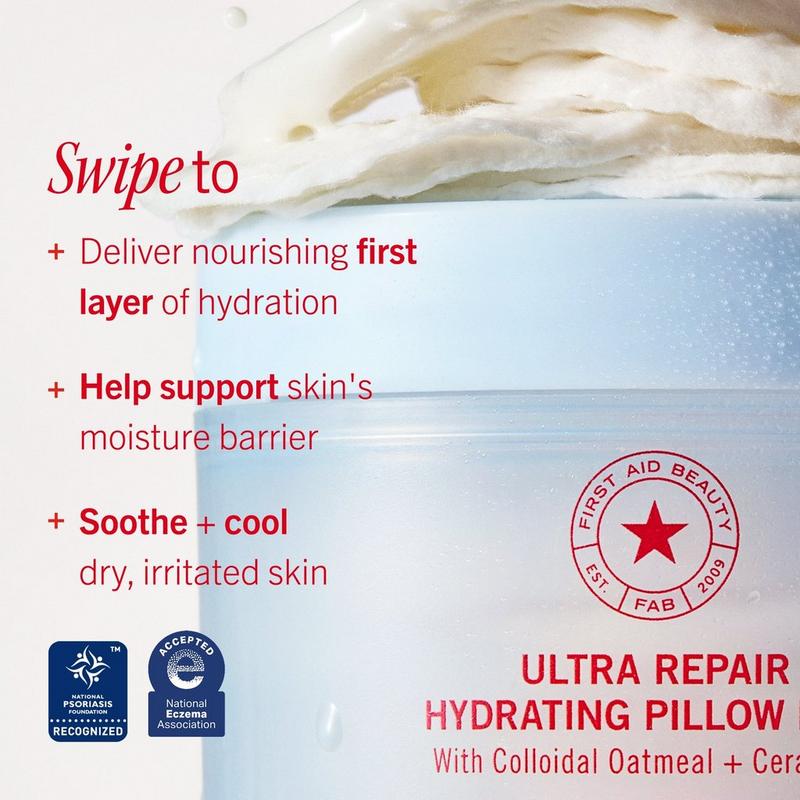 First Aid Beauty - 60 ct Ultra Repair Hydrating Pillow Pads with