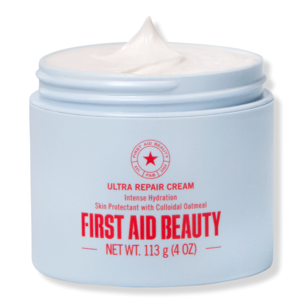 First Aid Beauty Ultra Repair Cream Intense Hydration Moisturizer - 4.0 oz In Transparent