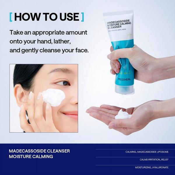 MEDIHEAL Madecassoside Moisture Calming Cleanser #5