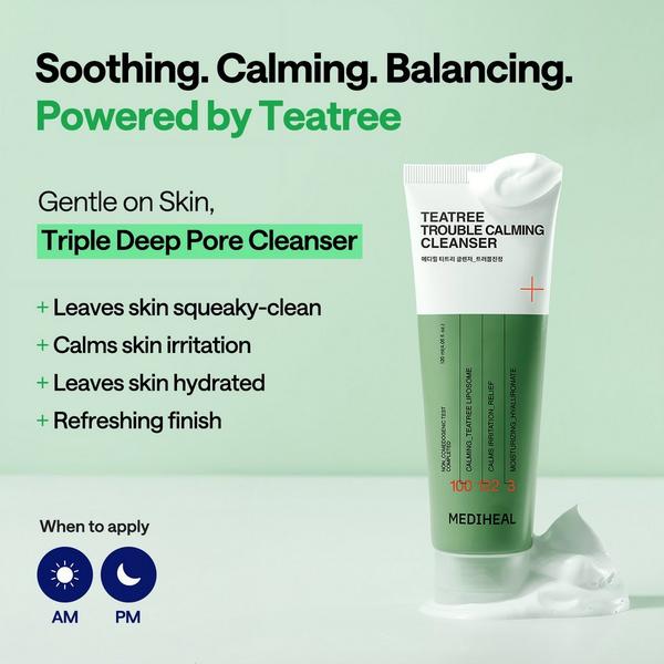 MEDIHEAL Teatree Trouble Calming Cleanser #4
