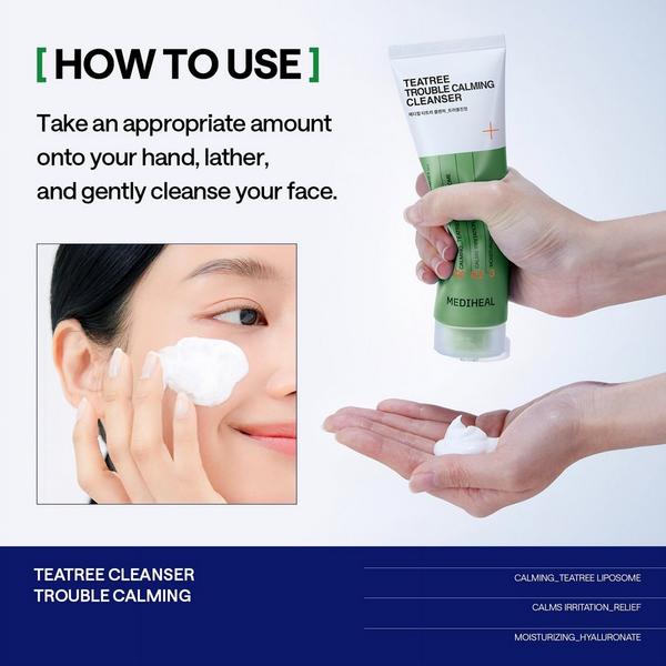 MEDIHEAL Teatree Trouble Calming Cleanser #5