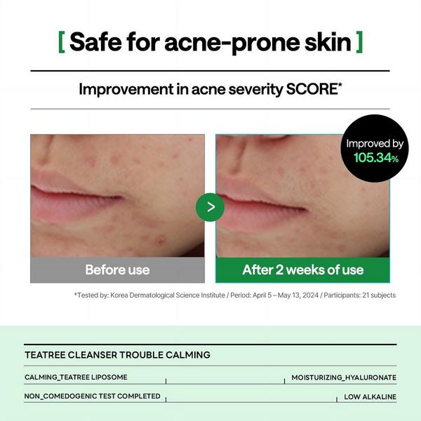 MEDIHEAL Teatree Trouble Calming Cleanser #6