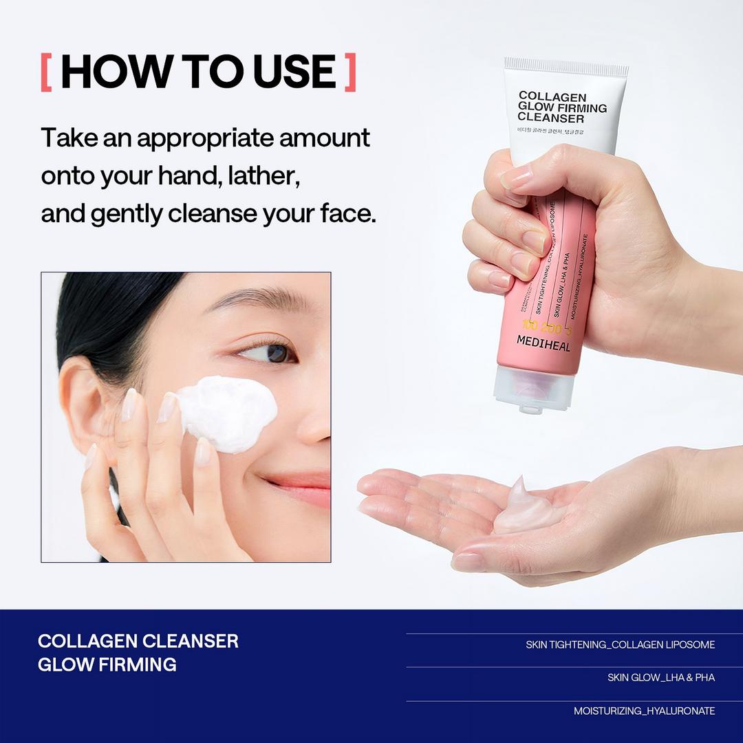 MEDIHEAL Collagen Glow Firming Cleanser #5