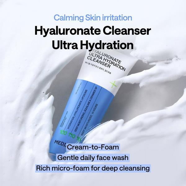 MEDIHEAL Hyaluronate Ultra Hydration Cleanser #3