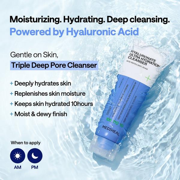 MEDIHEAL Hyaluronate Ultra Hydration Cleanser #4