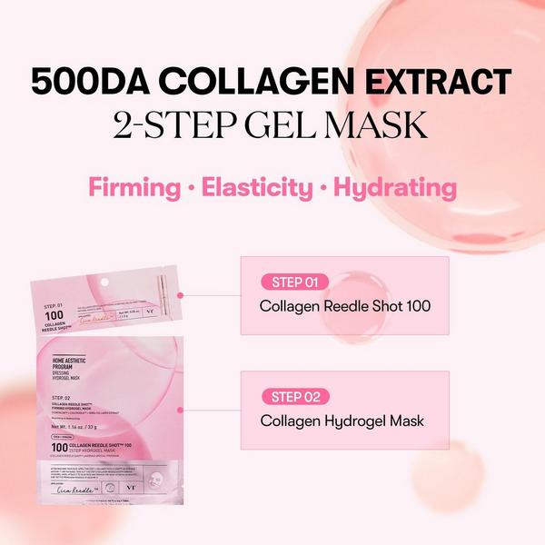 VT Cosmetics Collagen Reedle Shot 100 2-Step Hydrogel Mask #2