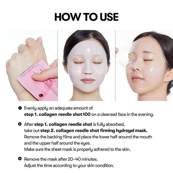 VT Cosmetics Collagen Reedle Shot 100 2-Step Hydrogel Mask #5