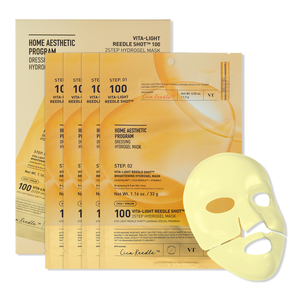 VT Cosmetics Vita-Light Reedle Shot 100 2-Step Hydrogel Mask #1