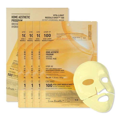 VT Cosmetics - Vita-Light Reedle Shot 100 2-Step Hydrogel Mask