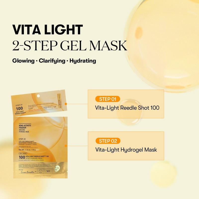 VT Cosmetics - Vita-Light Reedle Shot 100 2-Step Hydrogel Mask