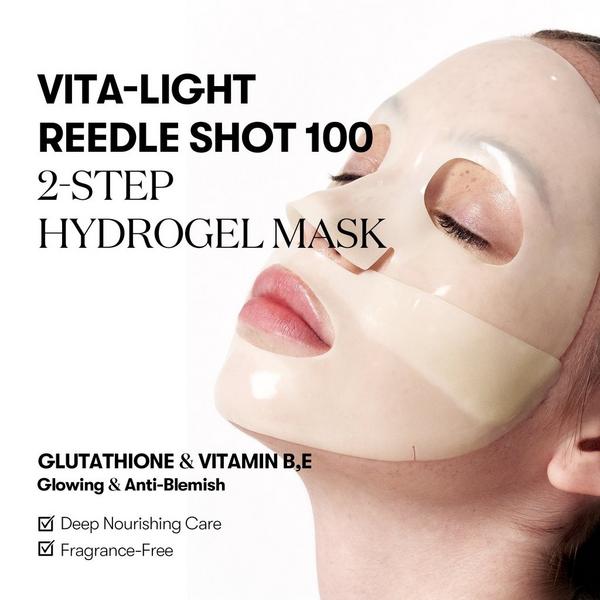 VT Cosmetics Vita-Light Reedle Shot 100 2-Step Hydrogel Mask #3