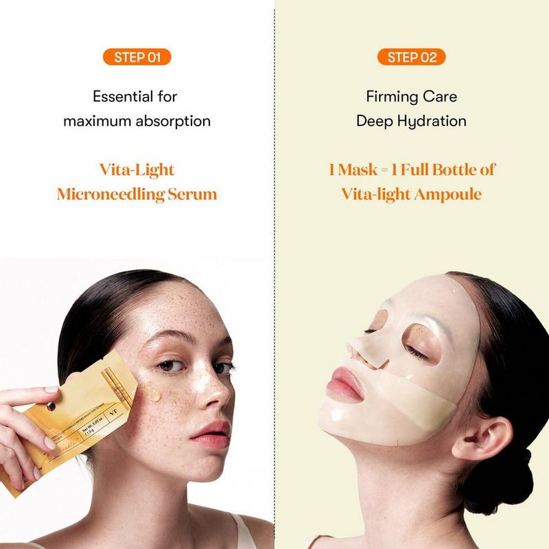VT Cosmetics - Vita-Light Reedle Shot 100 2-Step Hydrogel Mask