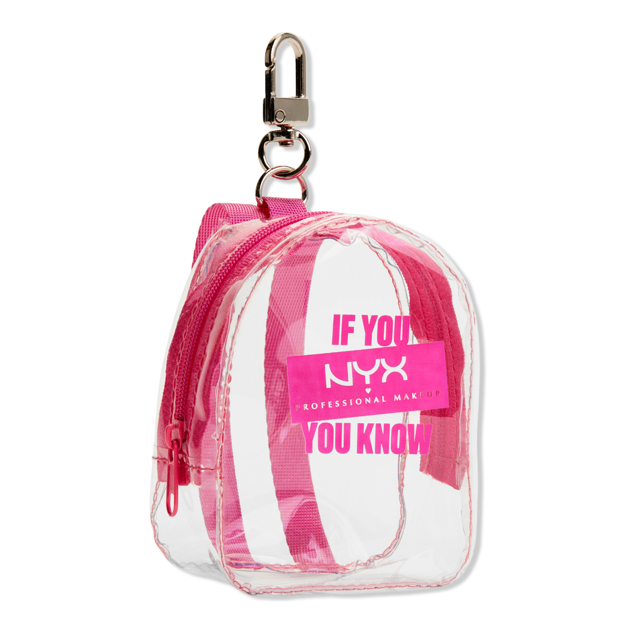 NYX Professional Makeup Free Mini Backpack Keychain with $15 brand purchase #1