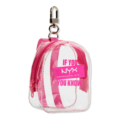 NYX Professional Makeup Free Mini Backpack Keychain with $25 brand purchase