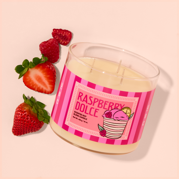 ULTA Beauty Collection Raspberry Dolce 3-Wick Scented Candle #3