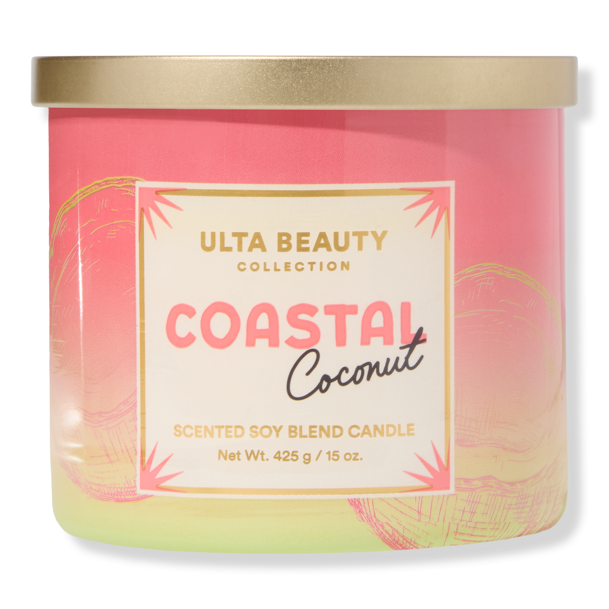ULTA Beauty Collection Coastal Coconut 3-Wick Scented Candle #1