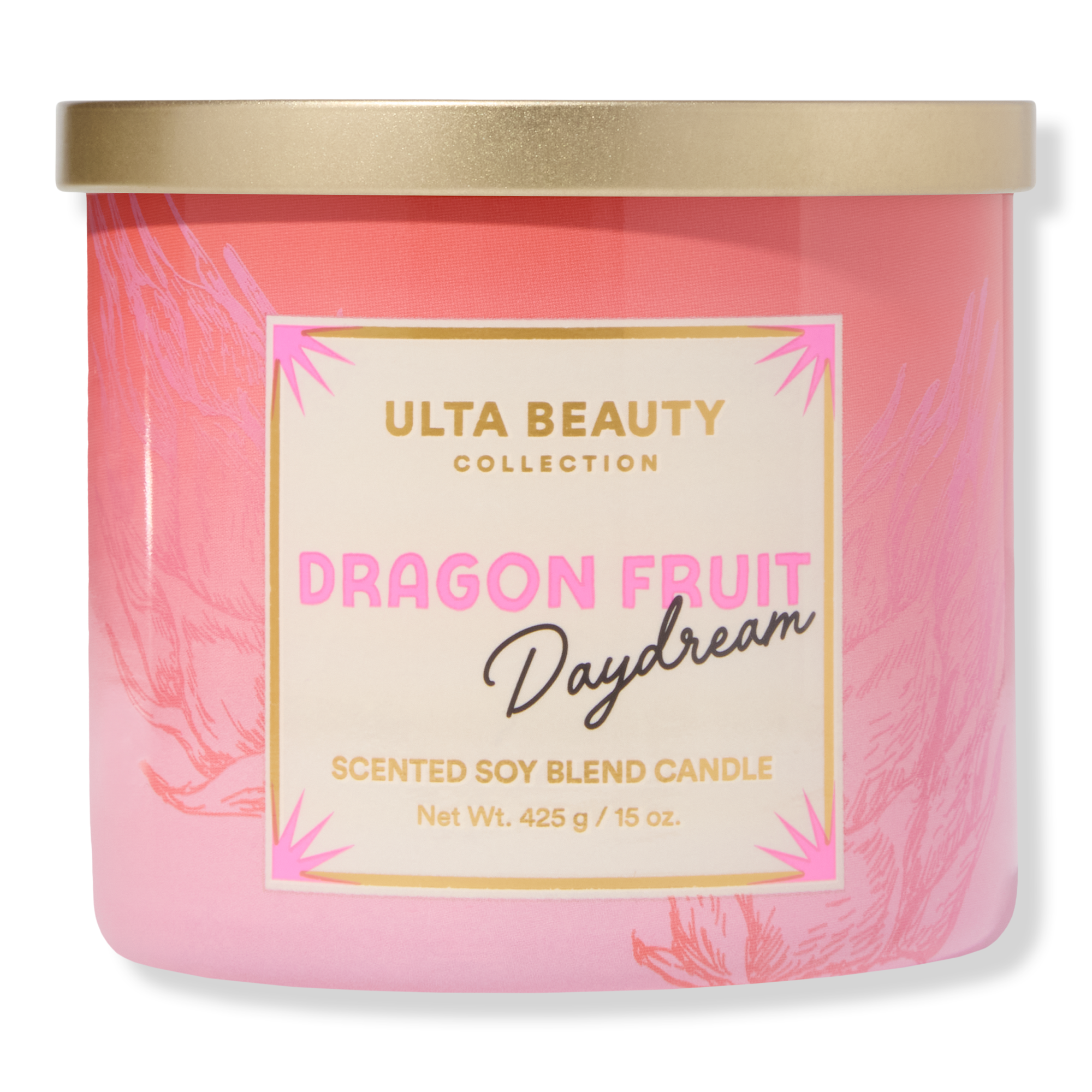 ULTA Beauty Collection Dragon Fruit Daydream 3-Wick Scented Candle #1