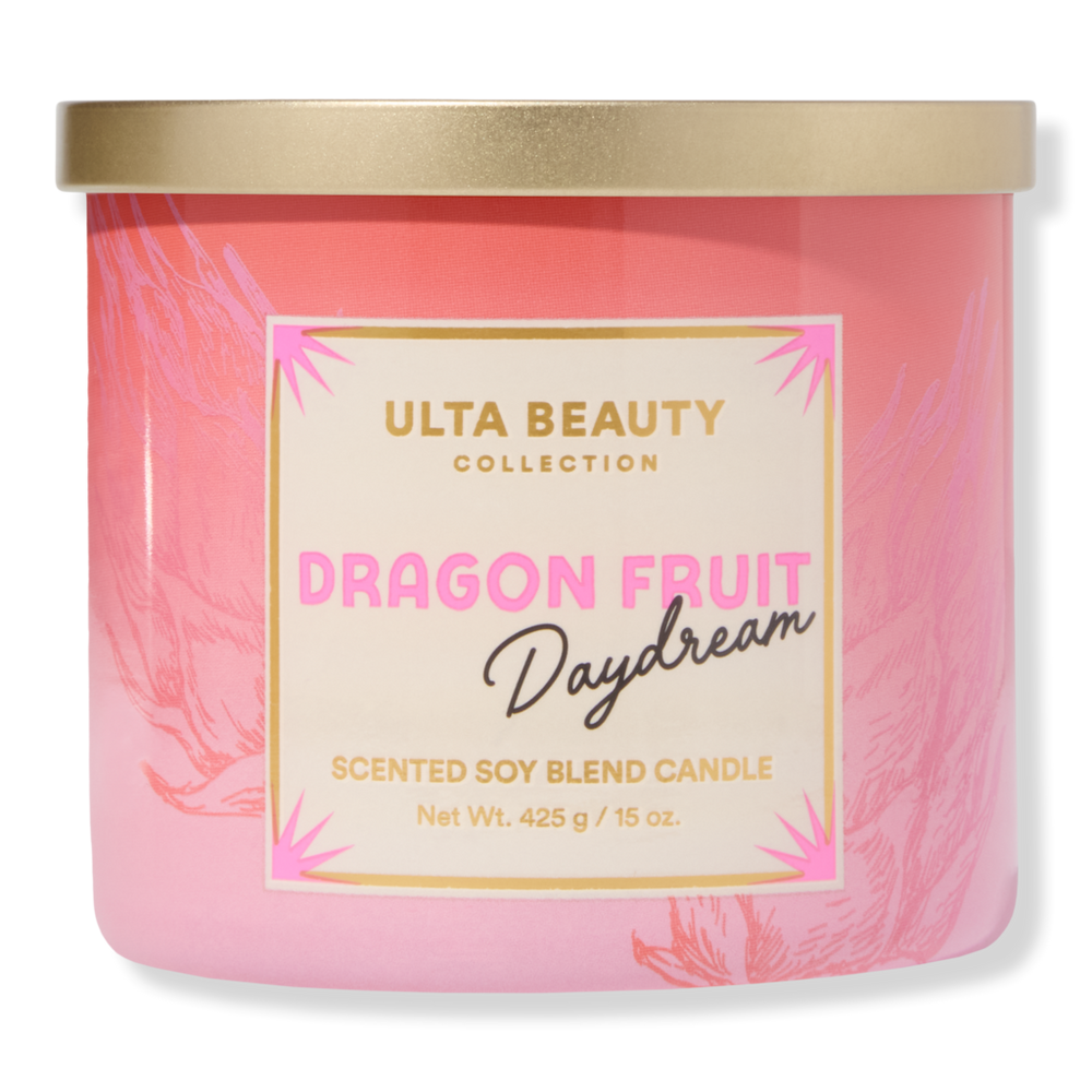 ULTA Beauty Collection Dragon Fruit Daydream 3-Wick Scented Candle