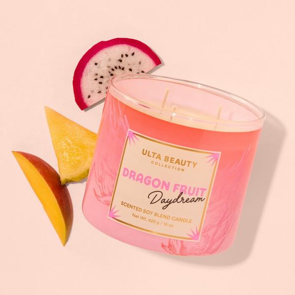 ULTA Beauty Collection Dragon Fruit Daydream 3-Wick Scented Candle #3