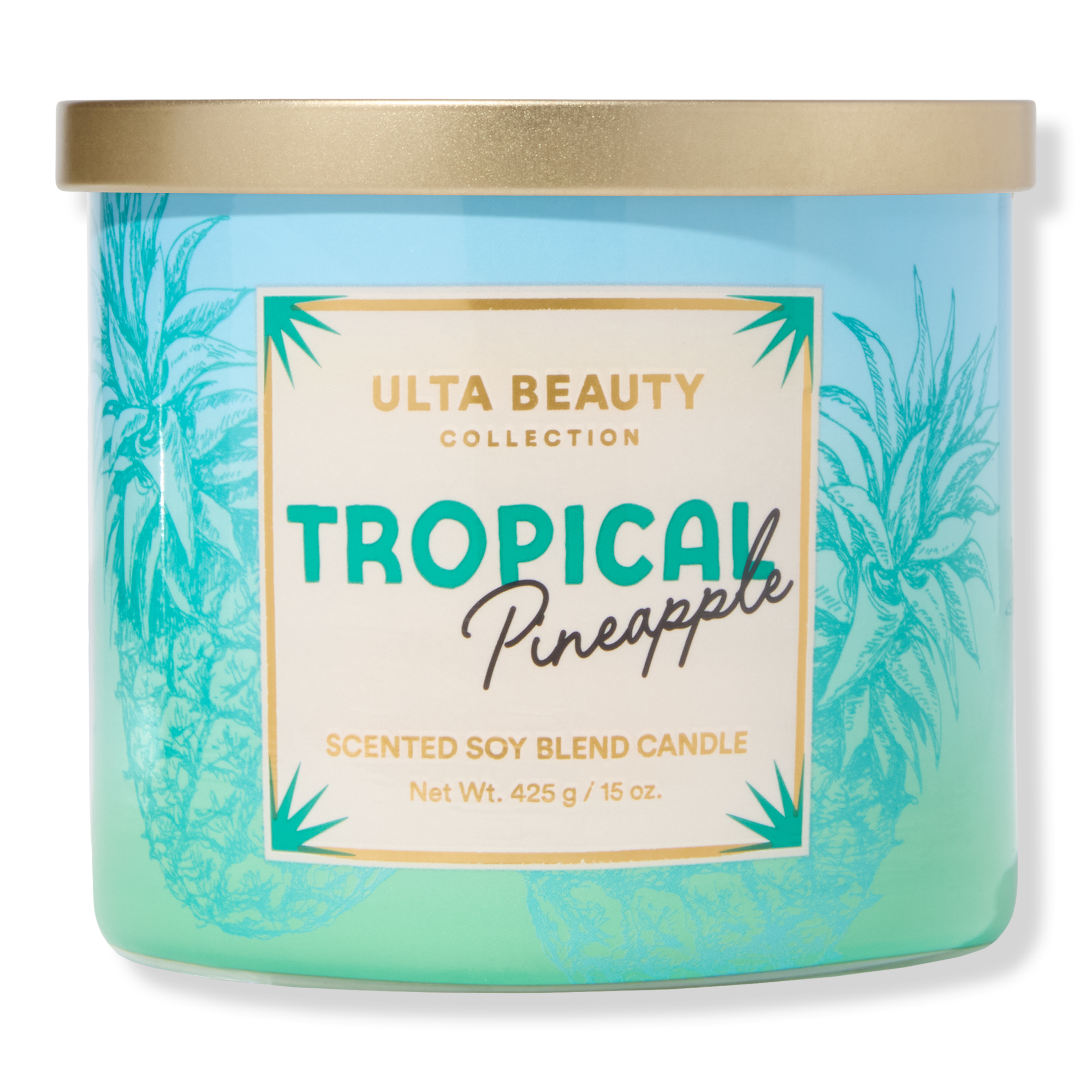 ULTA Beauty Collection Tropical Pineapple 3-Wick Scented Candle #1