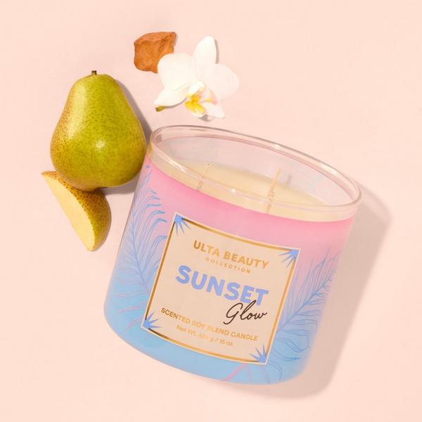 ULTA Beauty Collection Sunset Glow 3-Wick Scented Candle #3