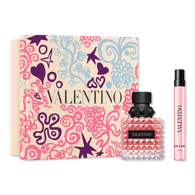 Valentino Donna Born in Roma Eau de Parfum 2 Piece Gift Set with Travel Spray