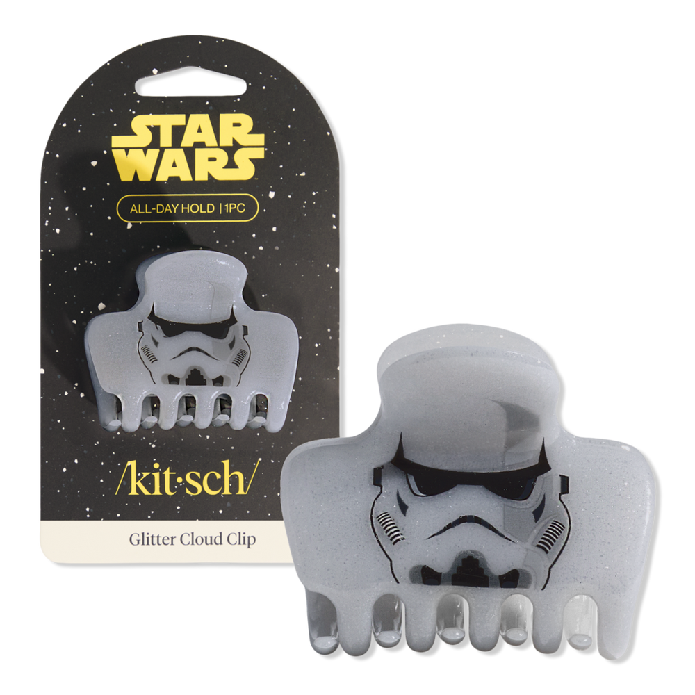 Kitsch X Star Wars Glitter Cloud Clip - Stormtrooper