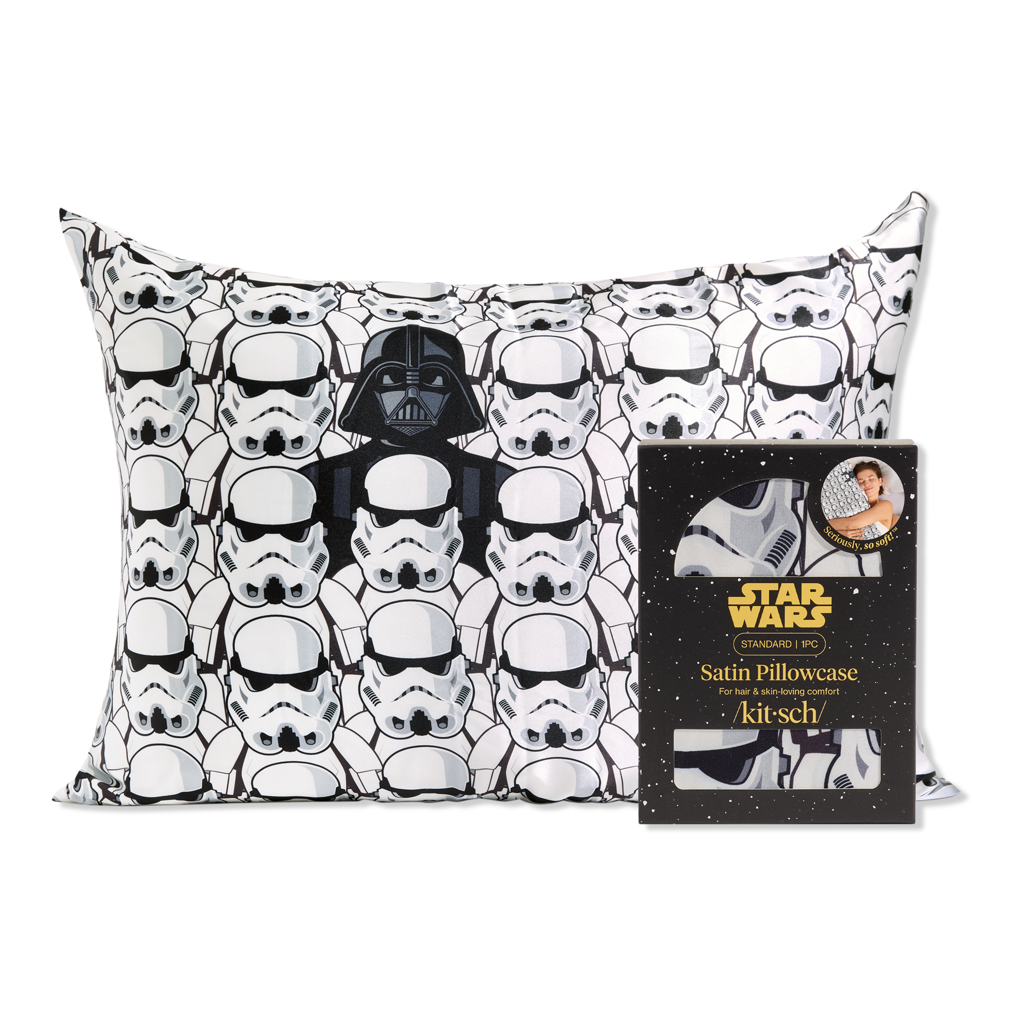 Kitsch Kitsch x Star Wars Standard Satin Pillowcase #1