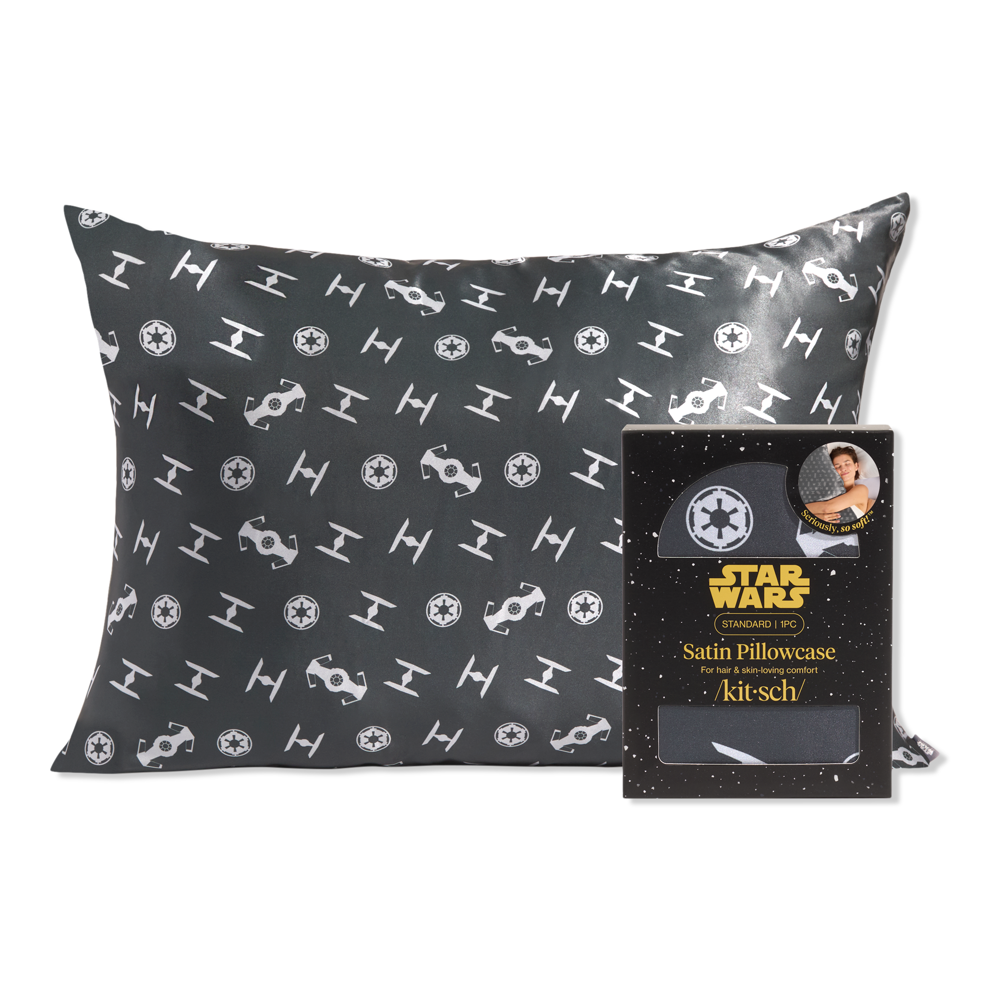 Kitsch Kitsch x Star Wars Standard Satin Pillowcase #1