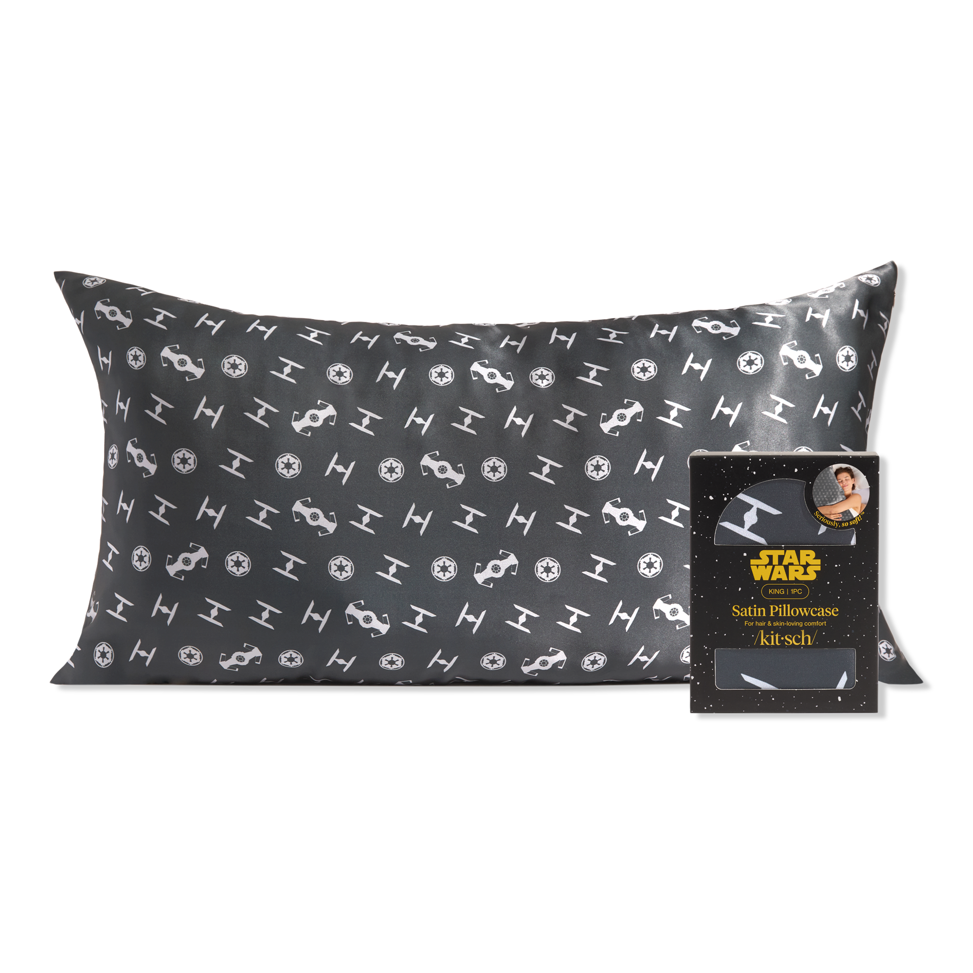 Kitsch Kitsch x Star Wars King Satin Pillowcase #1