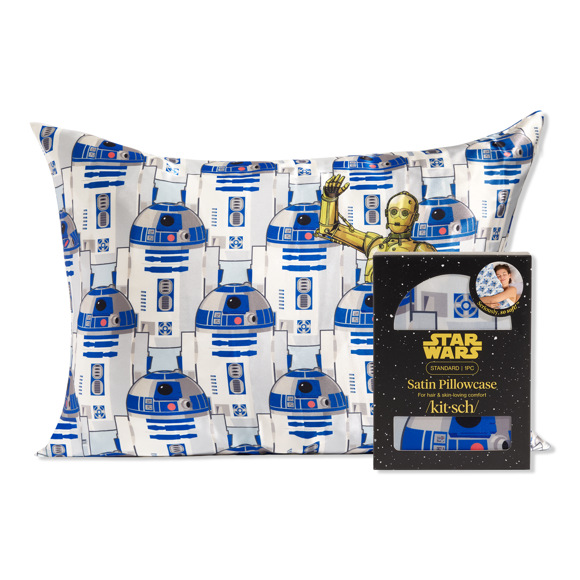 Kitsch Kitsch x Star Wars Standard Satin Pillowcase #1
