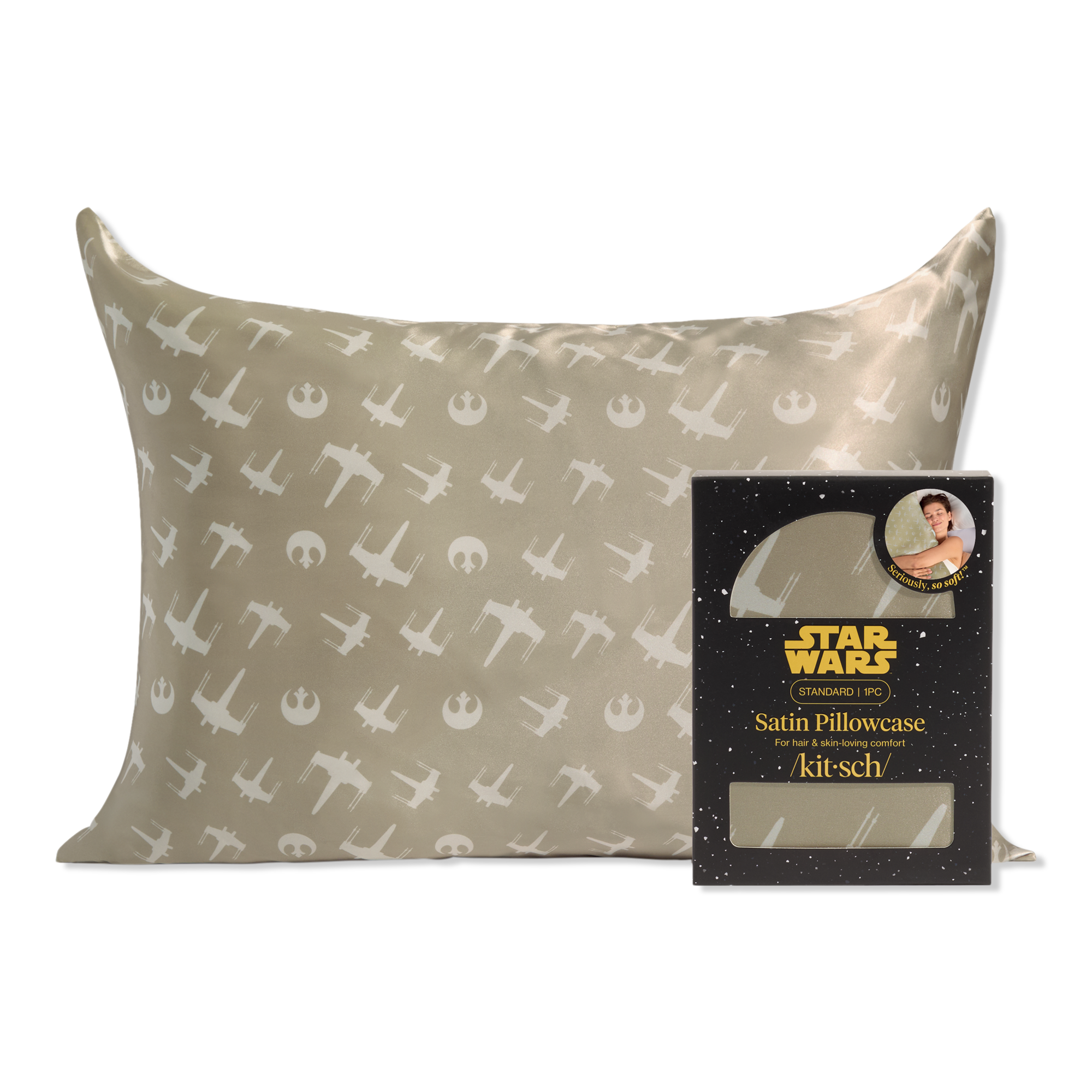 Kitsch Kitsch x Star Wars Standard Satin Pillowcase #1