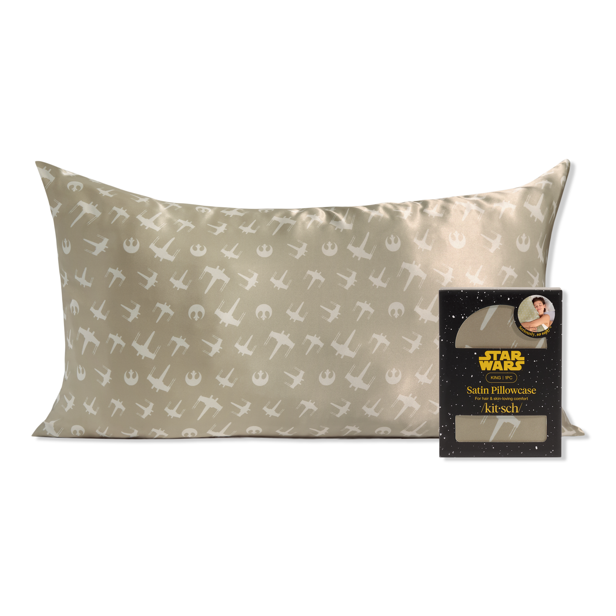 Kitsch Kitsch x Star Wars King Satin Pillowcase #1