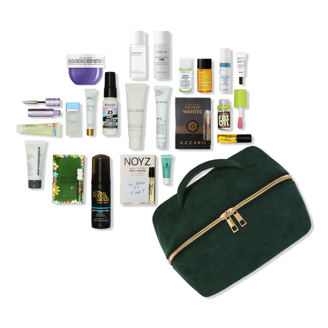 Variety Free Diamond & Platinum Exclusive 22 Piece Beauty Bag with $135 shipped purchase #1