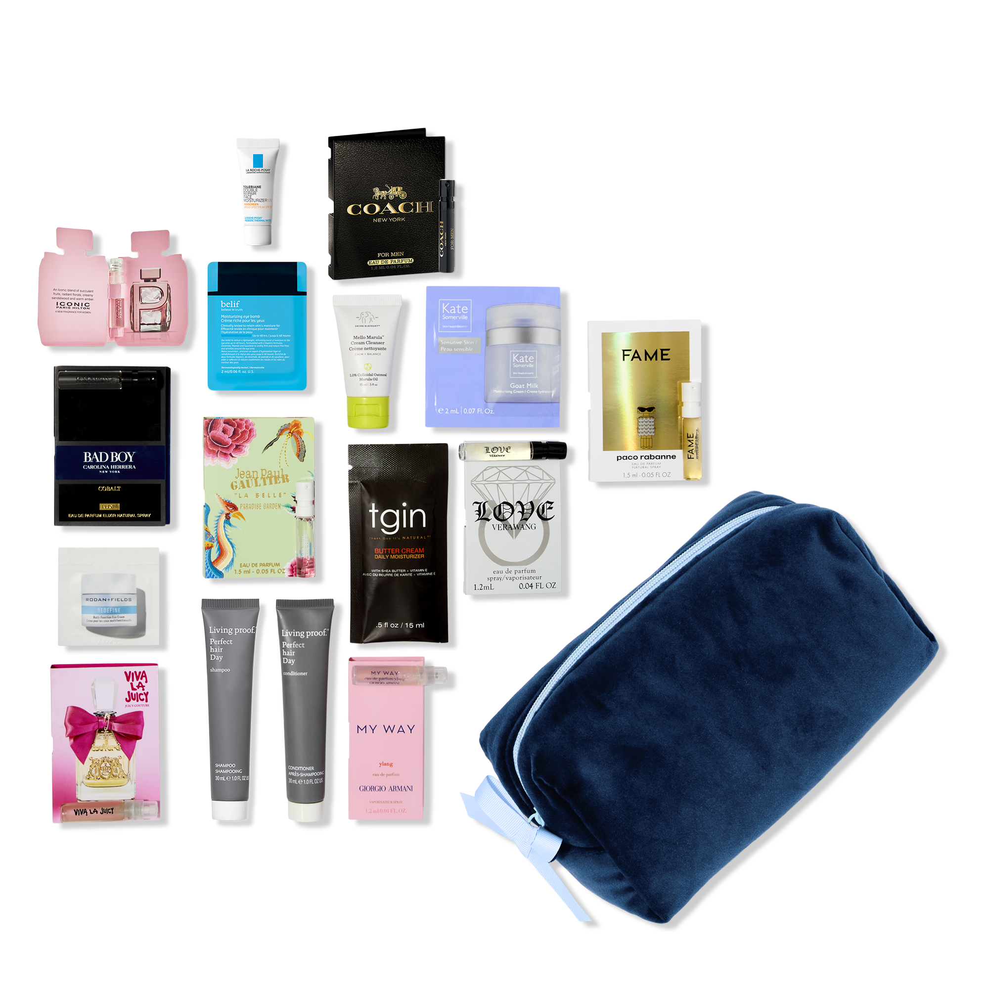 Variety Free 16 Piece Beauty Bag with select $75 shipped purchase #1