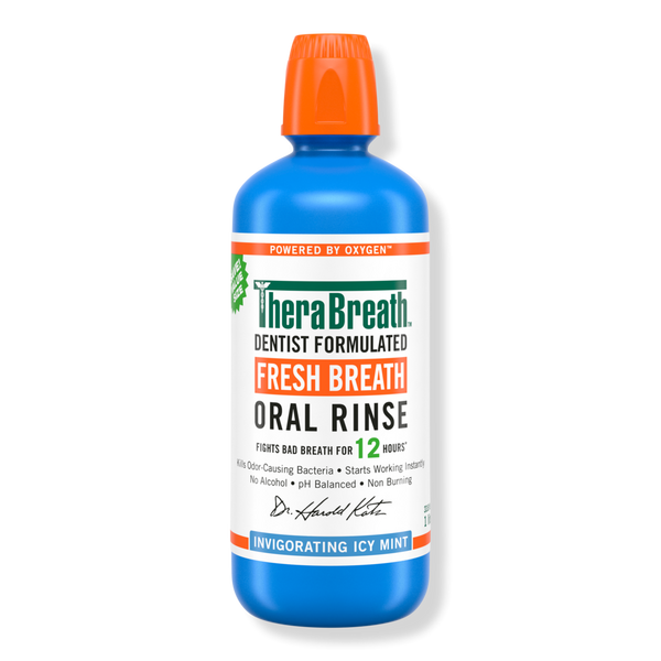 TheraBreath Invigorating Icy Mint Fresh Breath Oral Rinse #1