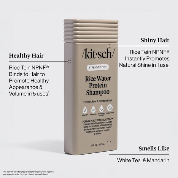 Kitsch Strengthening Rice Water Shampoo #3