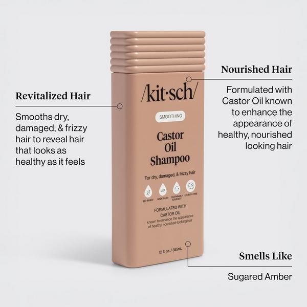 Kitsch Smoothing Castor Oil Shampoo #3