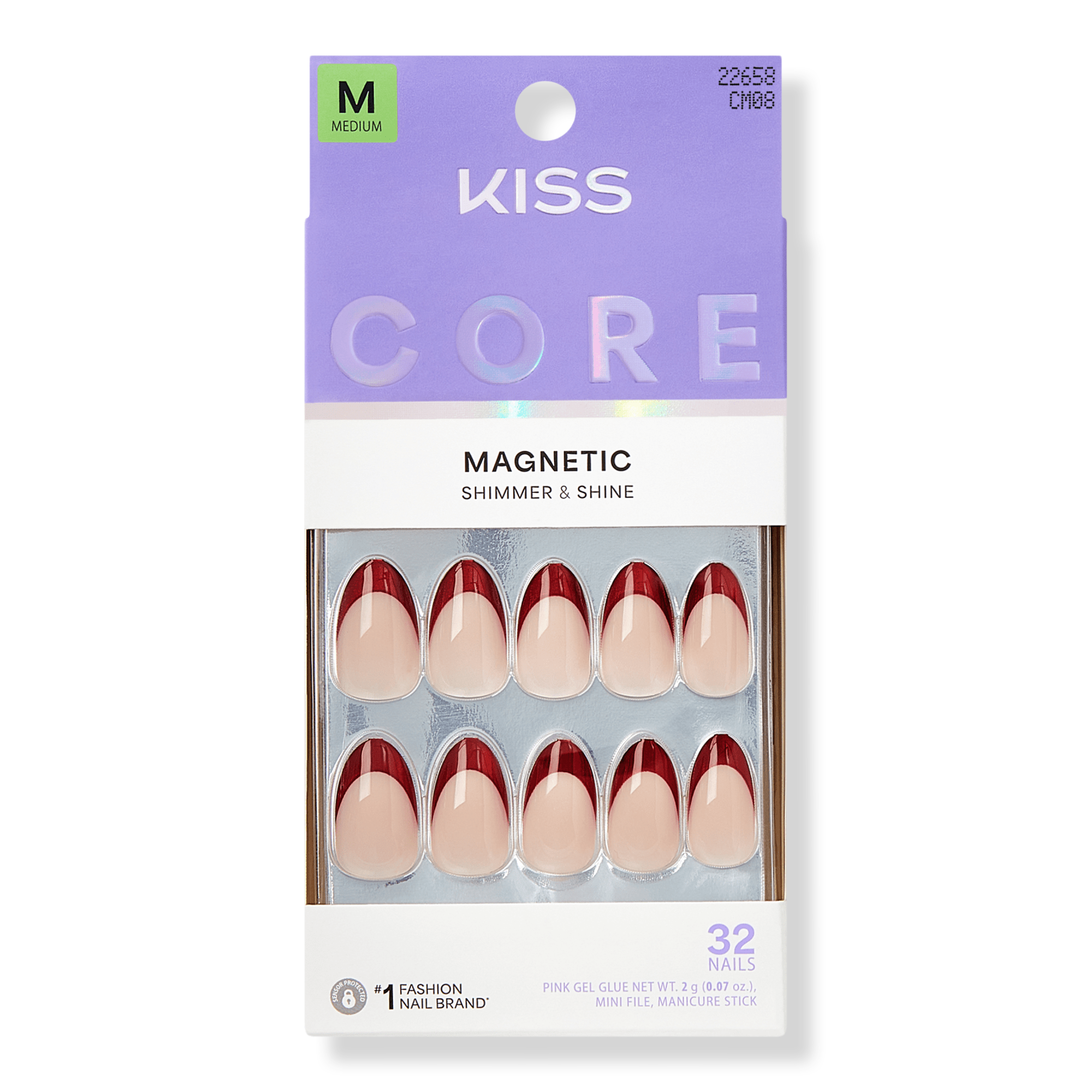 Kiss CORE Magnetic Press On Nails #1