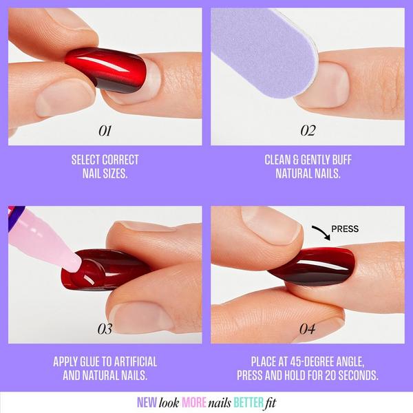 Kiss CORE Magnetic Press On Nails #6