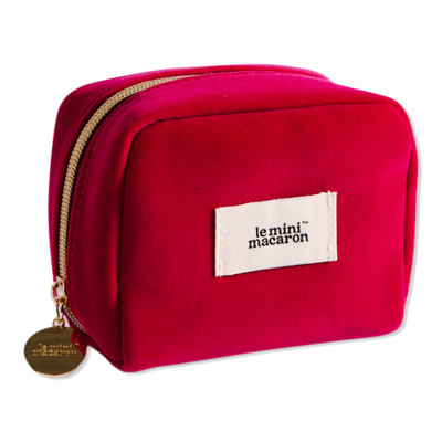 Le Mini Macaron Free Red Velvet Pouch with $40 Le Mini Macaron purchase