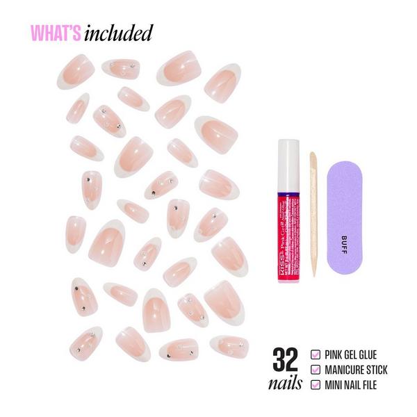 Kiss GLAM Jeweled Press On Nails #2