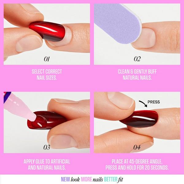 Kiss GLAM Jeweled Press On Nails #6