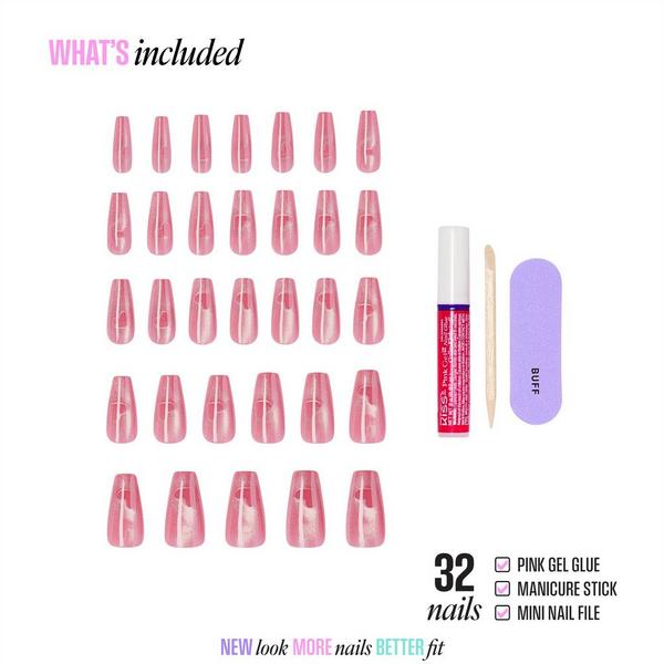 Kiss GLAM Embellished Press On Nails #2