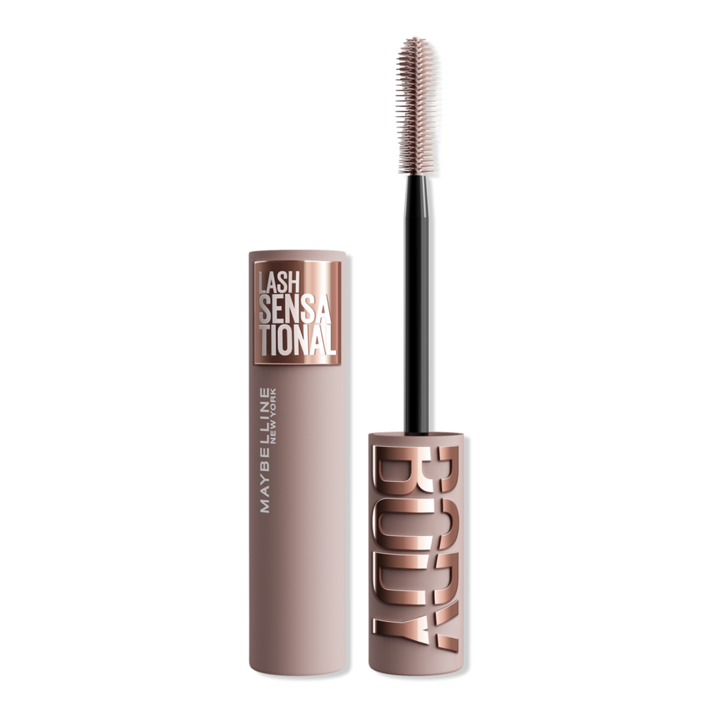 Maybelline Lash Sensational Body Washable Mascara - Very Black In Transparent
