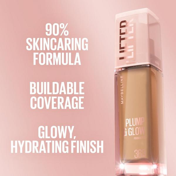 Maybelline Lifter Plump & Glow Foundation Hyaluronic Acid #6